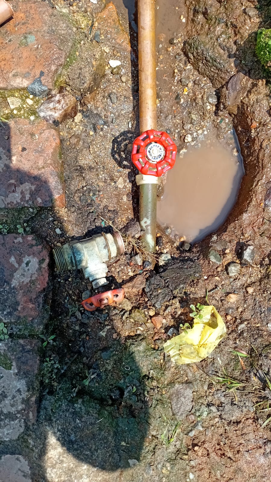 Underground water leak repair in Faerie Glen